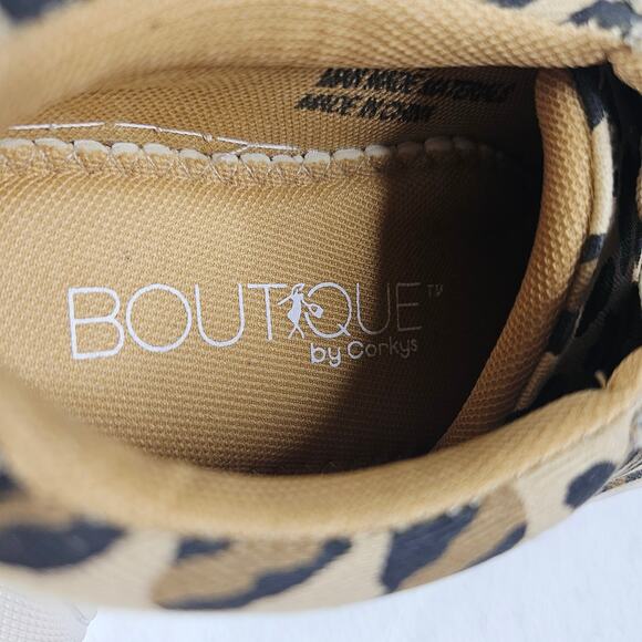 🦃 Boutique By Corkys Casual Sneakers SHoe Comfort Soles Animal Print Size 6 - Picture 6 of 9